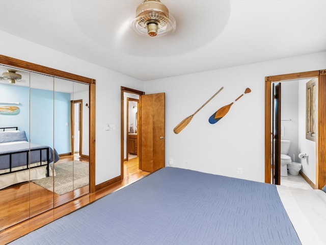 389 Lakeview Dr, Somerset, KY 42503 - unfurnished bedroom with a closet and ensuite bath