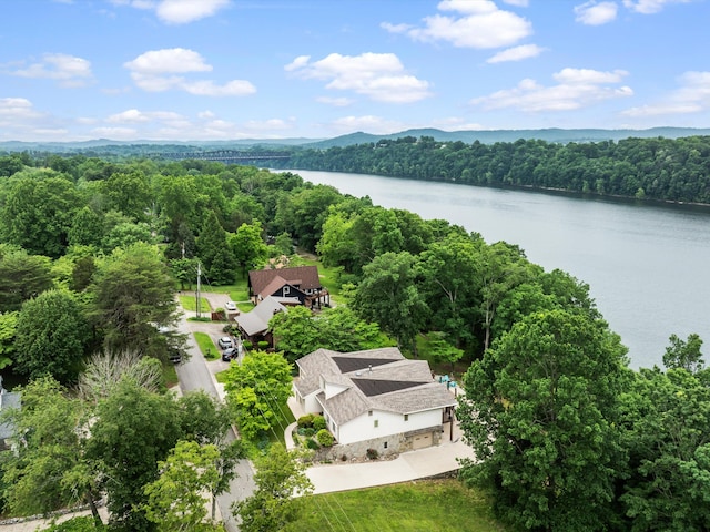 389 Lakeview Dr, Somerset, KY 42503 - view of subject property with a heavily wooded area and a large body of water