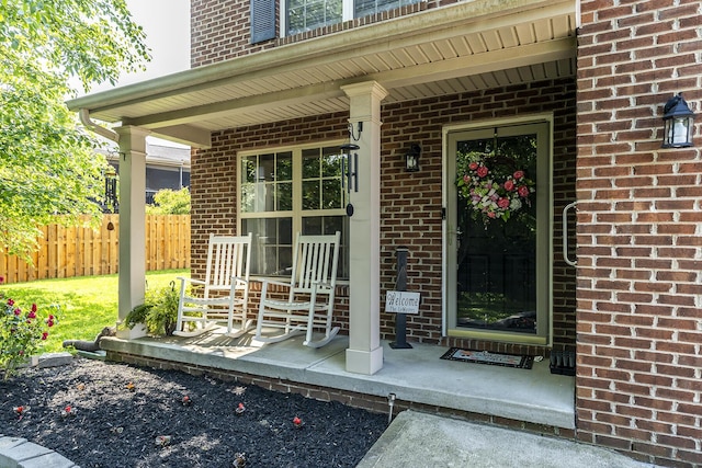 701 Sprucewood Dr, Lexington, KY 40514 - entrance to property with covered porch and brick siding