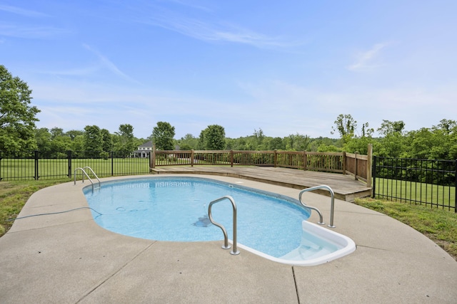 180 Taylors Fork Rd, Richmond, KY 40475 - view of pool with a deck and view of wooded area