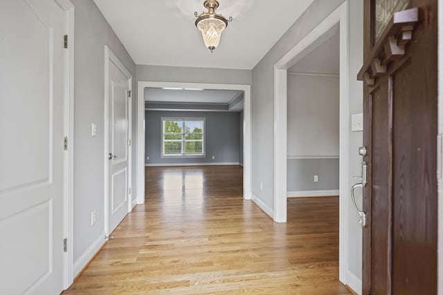180 Taylors Fork Rd, Richmond, KY 40475 - foyer entrance featuring light wood-style flooring and baseboards