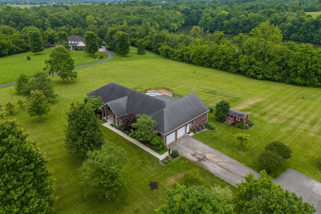 180 Taylors Fork Rd, Richmond, KY 40475 - overview of rural landscape