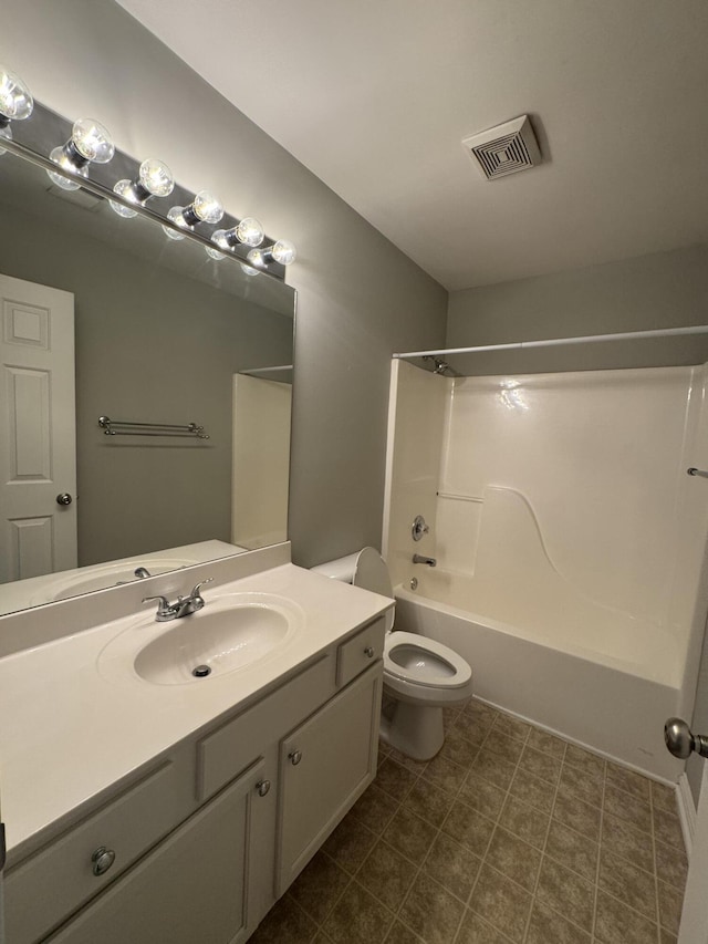 3017 Polo Club Blvd, Lexington, KY 40509 - bathroom with vanity, bathtub / shower combination, and toilet