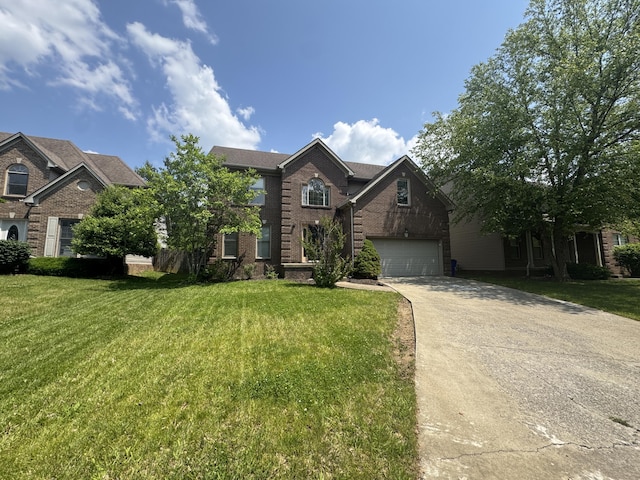 3017 Polo Club Blvd, Lexington, KY 40509 - traditional-style home featuring concrete driveway, a garage, and a front lawn