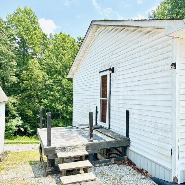 630 Blakely Rd, London, KY 40744 - back of house featuring a deck