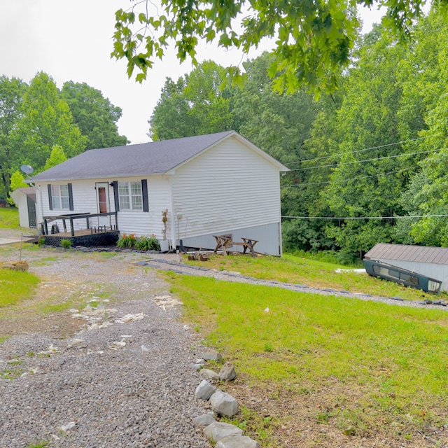 630 Blakely Rd, London, KY 40744 - ranch-style home with a deck