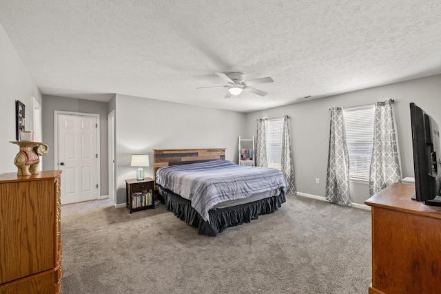 962 Cobble Dr, Richmond, KY 40475 - carpeted bedroom with ceiling fan and baseboards