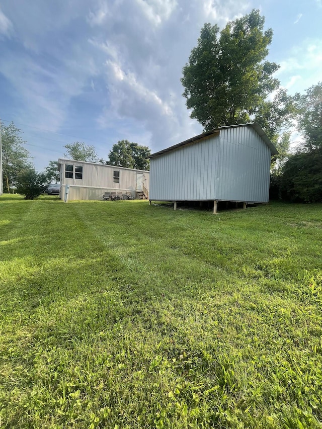 58 William Ct, Nancy, KY 42544 - view of grassy yard with an outdoor structure