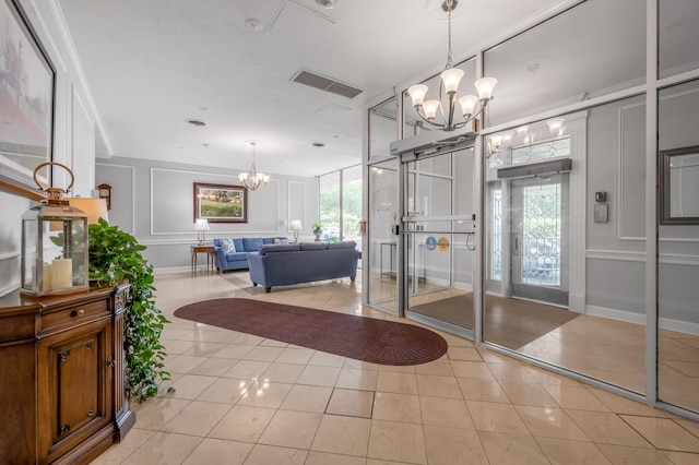 2121 Nicholasville Rd Unit 910, Lexington, KY 40503 - building lobby with a decorative wall