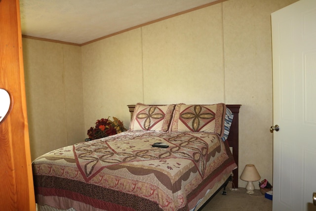 164 Oxbow Rd, Carlisle, KY 40311 - carpeted bedroom featuring ornamental molding