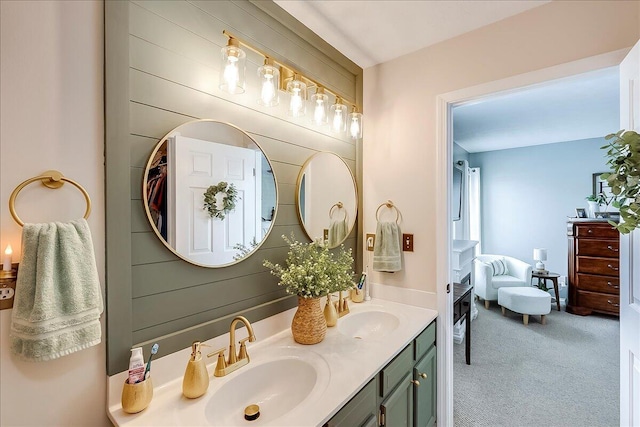 105 Geneva Ct, Nicholasville, KY 40356 - full bathroom featuring double vanity