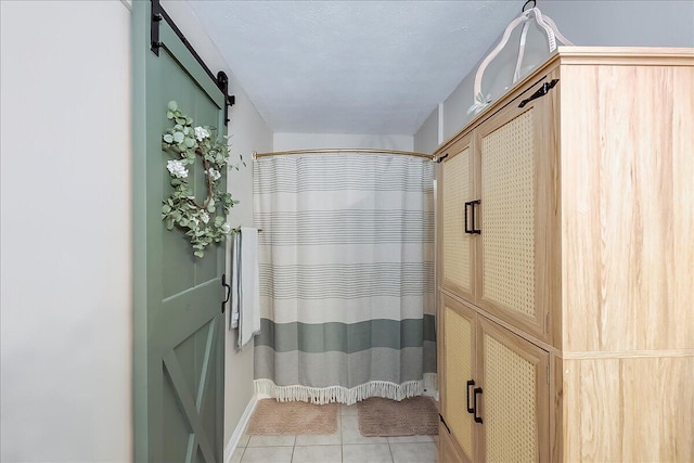 105 Geneva Ct, Nicholasville, KY 40356 - bathroom featuring tile patterned floors and a shower with shower curtain