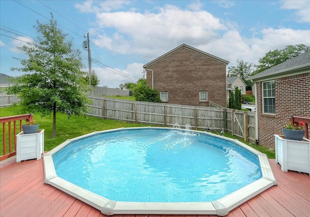 105 Geneva Ct, Nicholasville, KY 40356 - view of pool with a deck