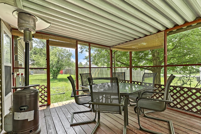 400 Aspen Dr, Lawrenceburg, KY 40342 - sunroom / solarium featuring outdoor dining area
