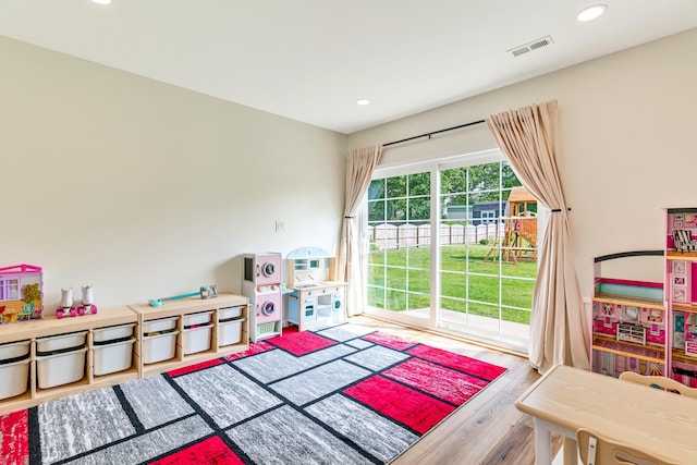109 Palumbo Pl, Georgetown, KY 40324 - rec room featuring wood finished floors and recessed lighting