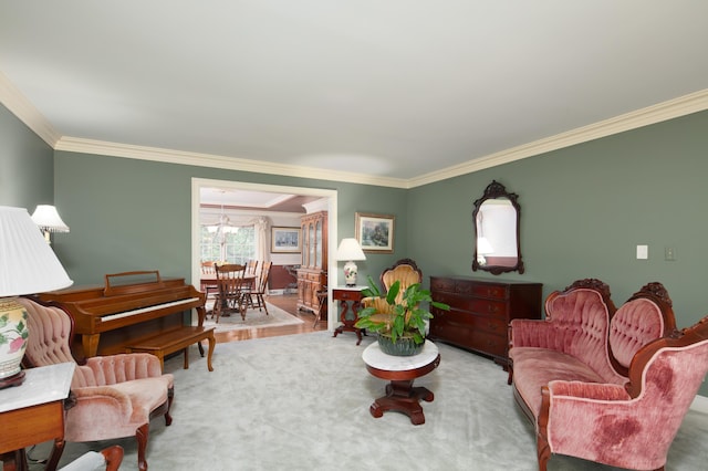 202 Thoroughbred Ln, Nicholasville, KY 40356 - living room with ornamental molding