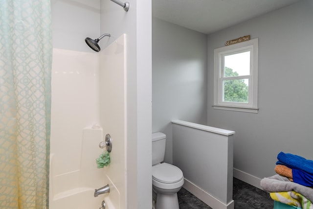 50 Barnett St, Hustonville, KY 40437 - bathroom with toilet and shower / tub combo