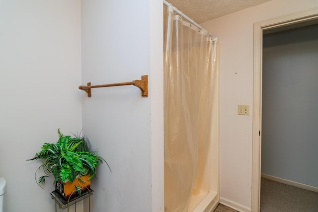 50 Barnett St, Hustonville, KY 40437 - bathroom with curtained shower