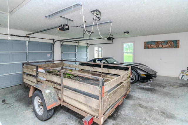 50 Barnett St, Hustonville, KY 40437 - garage with a garage door opener