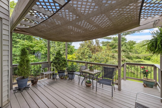 850 Charwood Dr, Lexington, KY 40515 - deck featuring a pergola