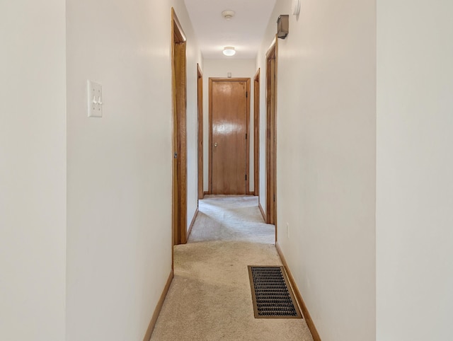 227 Mimosa Ave, Somerset, KY 42503 - hallway with light colored carpet and baseboards