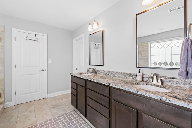 103 Snap Hook Ct, Georgetown, KY 40324 - full bath with double vanity and baseboards
