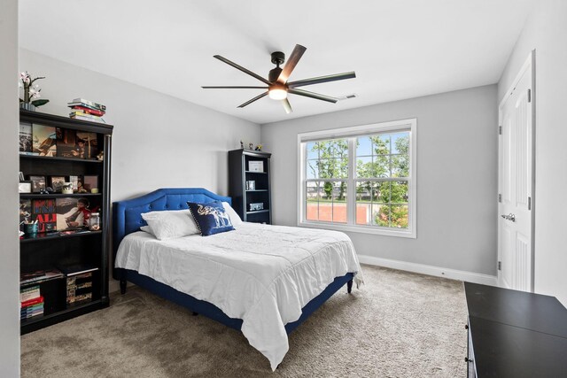 103 Snap Hook Ct, Georgetown, KY 40324 - carpeted bedroom with baseboards and a ceiling fan