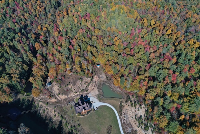 431 Harold Luke Rd, Campton, KY 41301 - aerial overview of property's location with a forest
