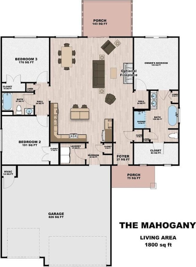 1038 Tamworth Ln, Frankfort, KY 40601 - property floor plan