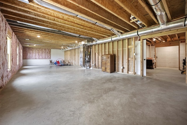 504 Martin Dr, Richmond, KY 40475 - unfinished basement with water heater