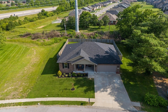 504 Martin Dr, Richmond, KY 40475 - aerial perspective of suburban area