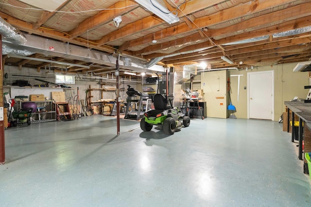 21 Vicki St, Nancy, KY 42544 - view of unfinished basement