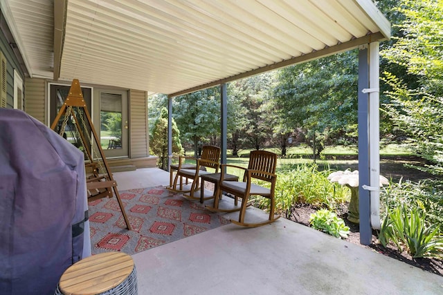 21 Vicki St, Nancy, KY 42544 - view of patio / terrace with grilling area