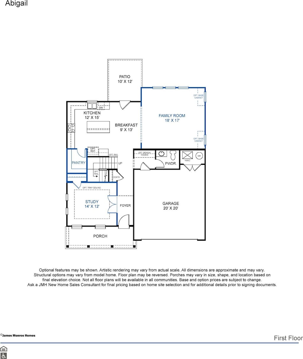 453 Friendly Ave, Nicholasville, KY 40356 - floor plan / room layout