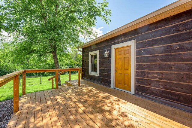 372 Sussex Ln, Nicholasville, KY 40356 - deck with a lawn