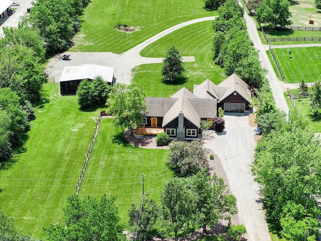 372 Sussex Ln, Nicholasville, KY 40356 - aerial view of sparsely populated area