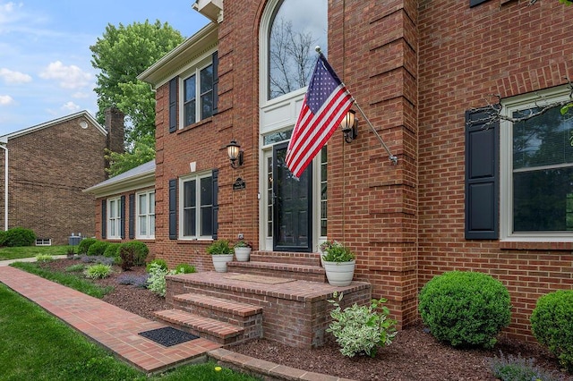 2245 Abbeywood Rd, Lexington, KY 40515 - property entrance with brick siding