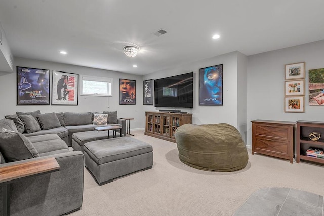 2245 Abbeywood Rd, Lexington, KY 40515 - carpeted living area featuring recessed lighting and baseboards