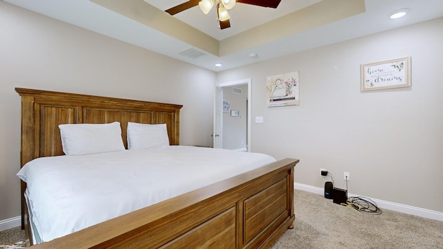 345 Memory Ln, Richmond, KY 40475 - carpeted bedroom with baseboards, recessed lighting, and a ceiling fan