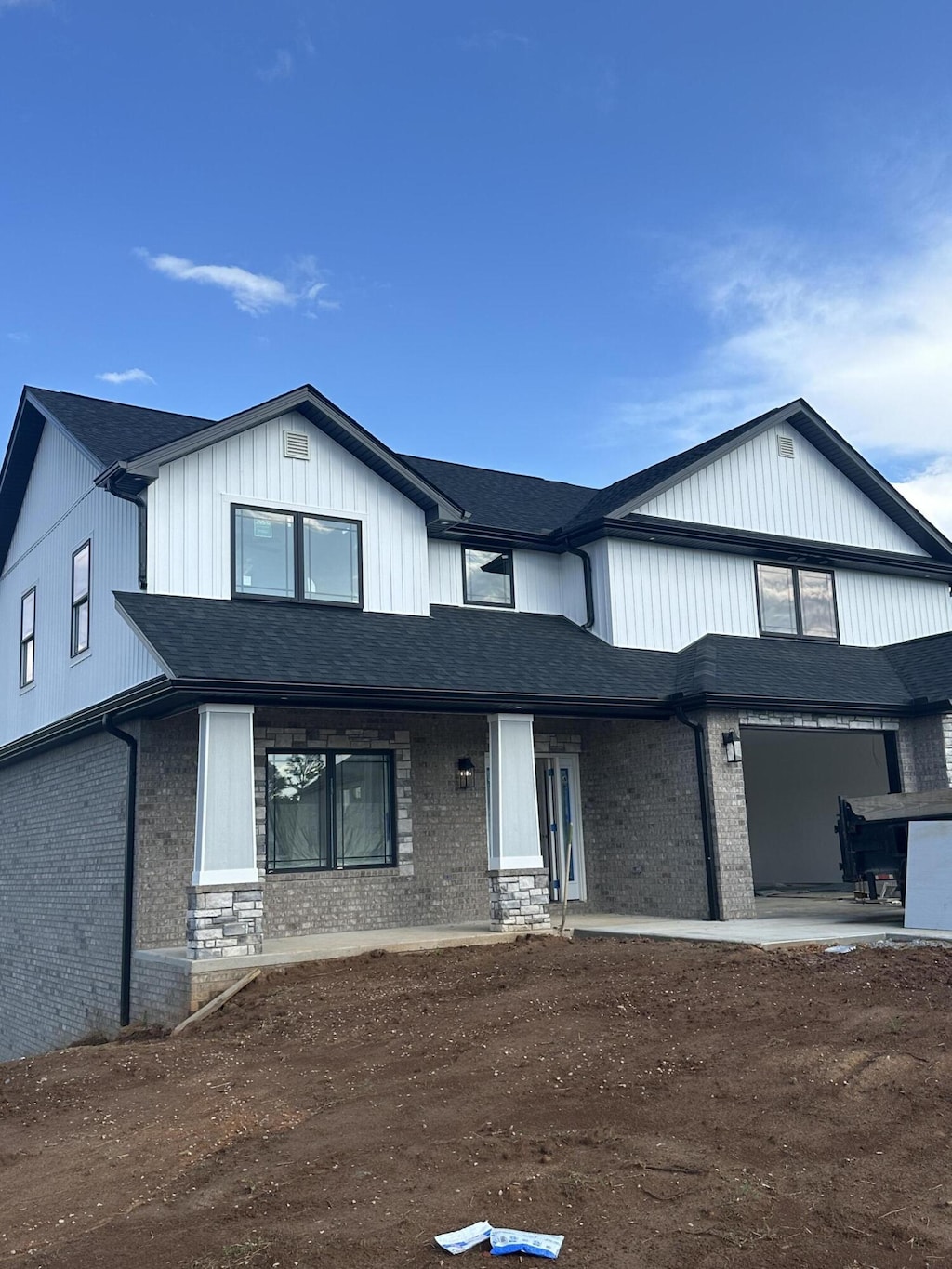 65 Sunrise Path, Somerset, KY 42503 - modern farmhouse featuring brick siding and a shingled roof