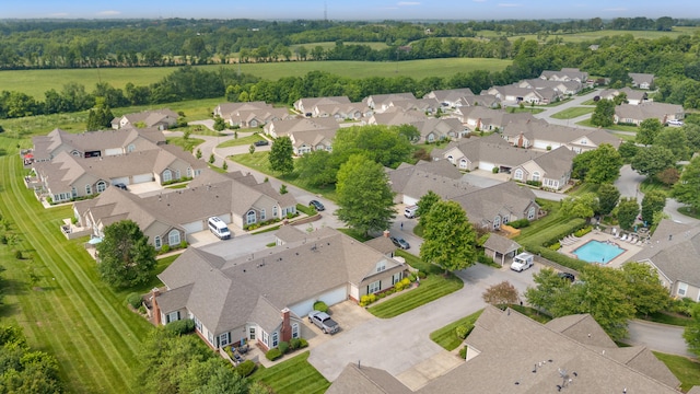 196 Academy Dr, Wilmore, KY 40390 - aerial perspective of suburban area