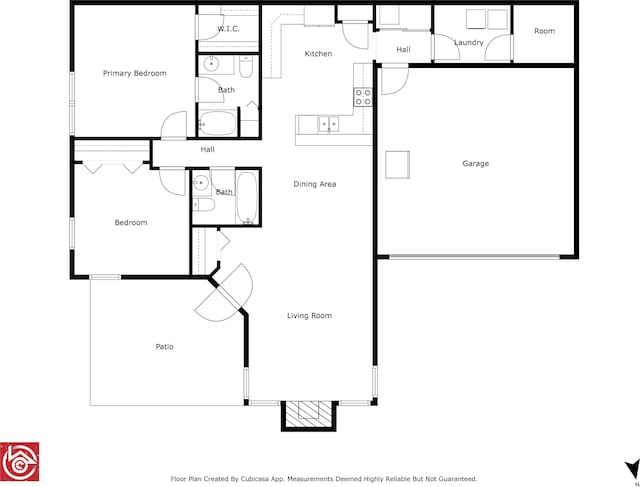 196 Academy Dr, Wilmore, KY 40390 - room layout