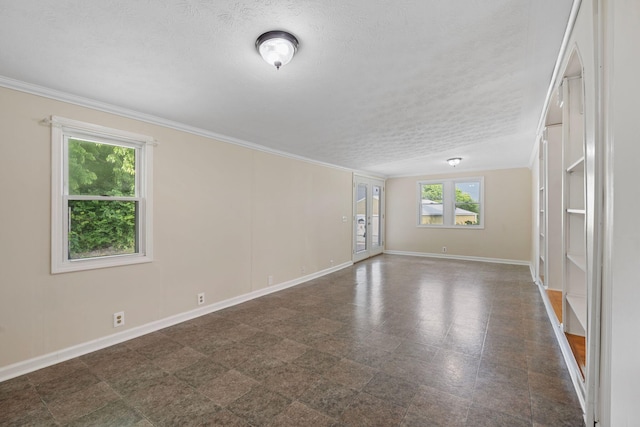 1780 Ballard Rd, Lawrenceburg, KY 40342 - unfurnished room featuring a textured ceiling and crown molding