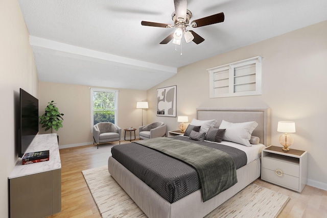 1780 Ballard Rd, Lawrenceburg, KY 40342 - bedroom with light wood-style floors and a ceiling fan