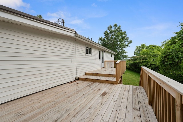 1780 Ballard Rd, Lawrenceburg, KY 40342 - view of wooden deck