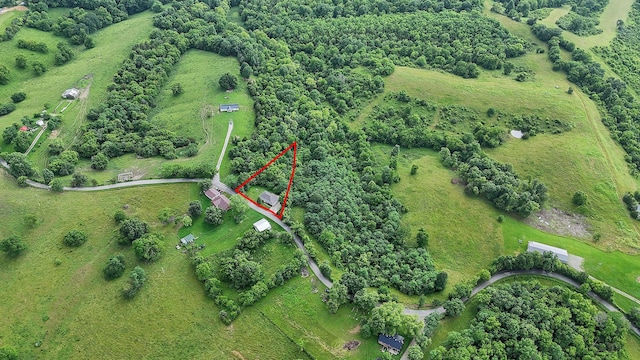 1780 Ballard Rd, Lawrenceburg, KY 40342 - view of property location with property boundaries highlighted