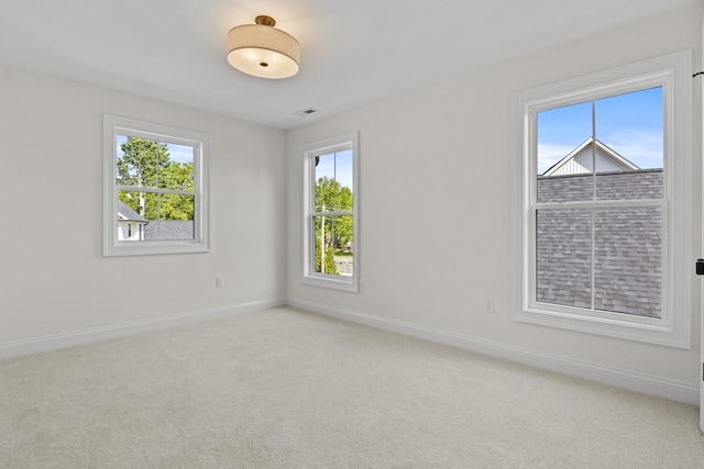 3521 Harper Woods Ln, Lexington, KY 40515 - spare room featuring plenty of natural light, light colored carpet, and baseboards