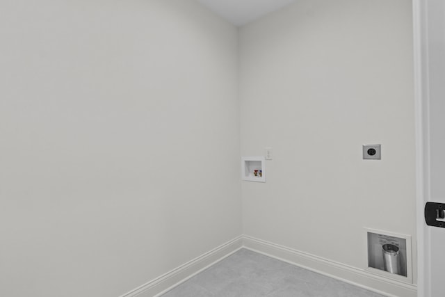 3521 Harper Woods Ln, Lexington, KY 40515 - washroom featuring hookup for an electric dryer, washer hookup, and baseboards