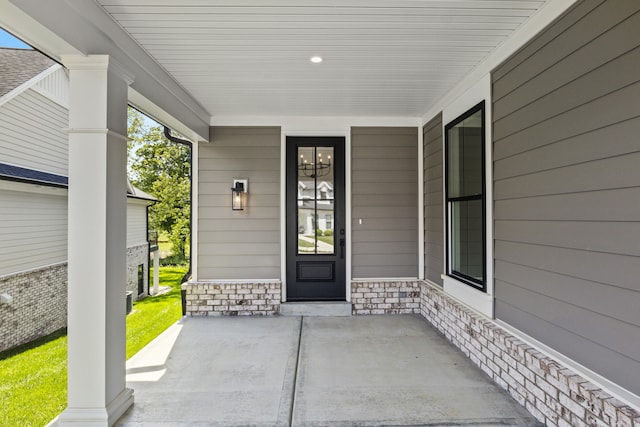 3521 Harper Woods Ln, Lexington, KY 40515 - entrance to property featuring covered porch