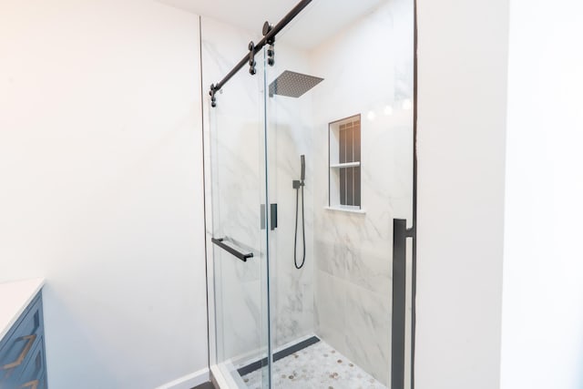 1613 Hastings Ct, Lexington, KY 40505 - full bathroom with a marble finish shower and vanity